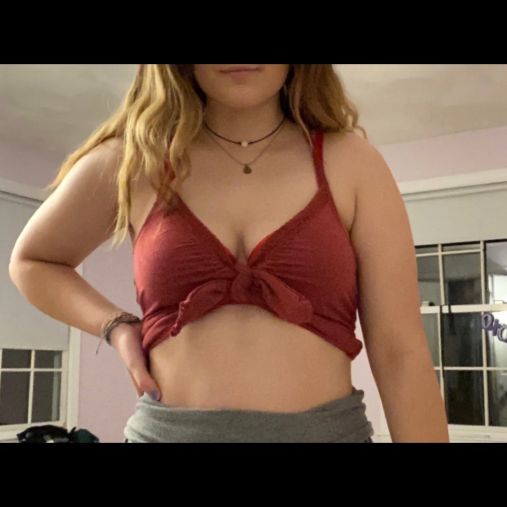 Lace tank top